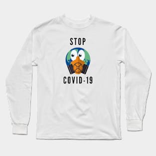 Stop Corona Long Sleeve T-Shirt